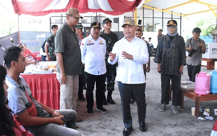 Gubernur Kalteng Pastikan Pemilu Berjalan Lancar