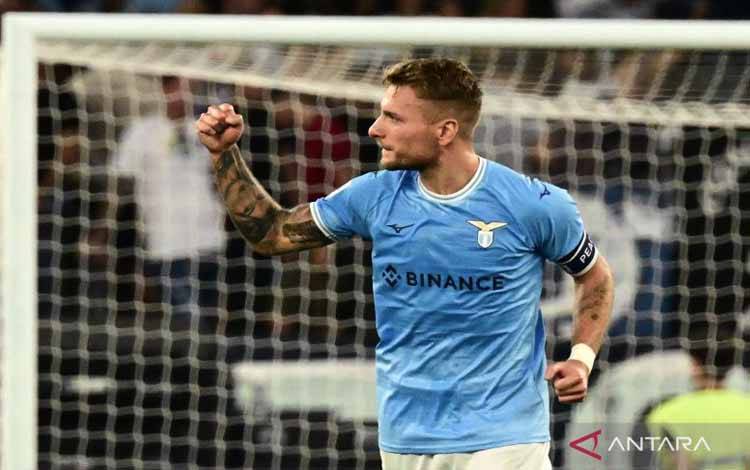 Gol Penalti Immobile Menangkan Lazio 1-0 atas Bayern Muenchen