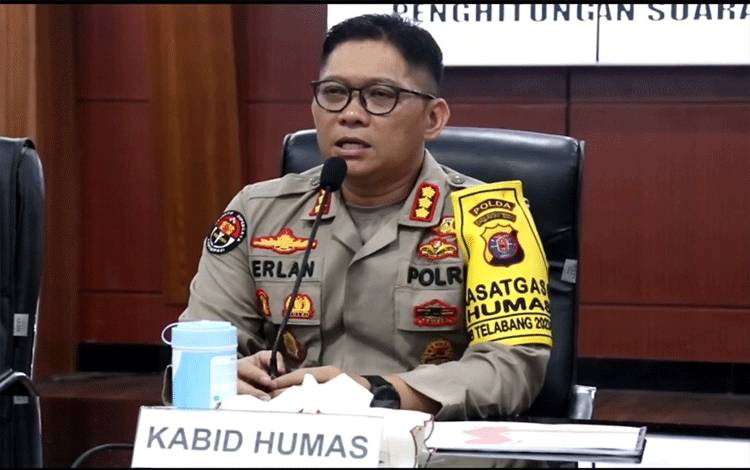 Situasi Kamtibmas di Kalteng Terpantau Aman dan Kondusif Pascapemungutan Suara