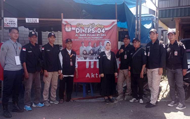 Pemungutan Suara Pemilu 2024 di Kecamatan Bataguh Berjalan Lancar