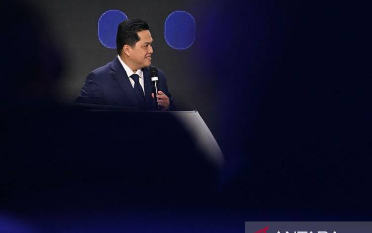 Erick : Satu Tahun Penuh Tantangan Bisa Dilalui dengan Kerja Keras