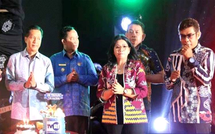 Pj Bupati Barito Utara Hadiri HUT ke 29 TVRI Kalteng