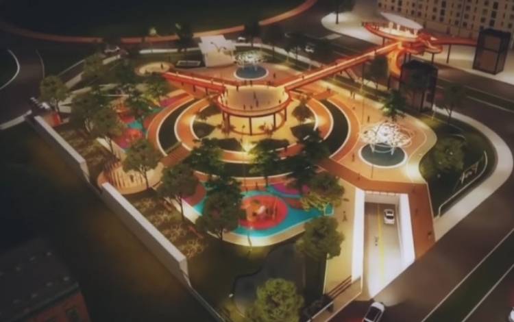 Bundaran Besar Sebagai Landmark Diharapkan Memberikan Multiplier Effect Positif