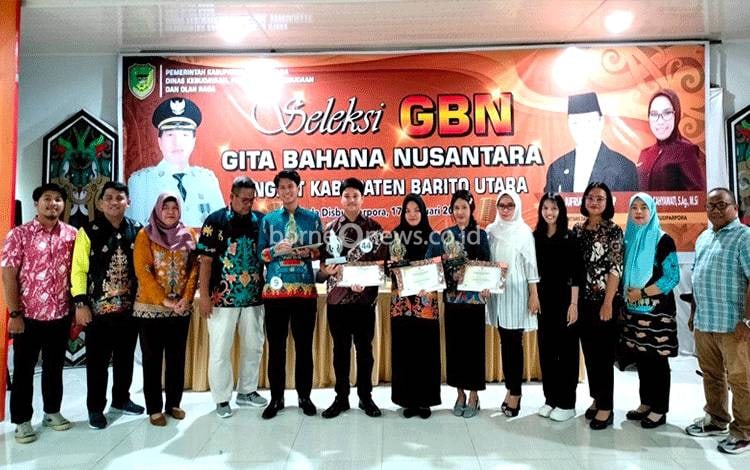Empat Peserta Terbaik GBN Akan Wakili Barito Utara di tingkat Provinsi