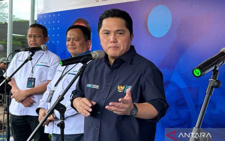 Erick Thohir Sebut Kendaraan Listrik Bantu Jakarta Bebas Polusi