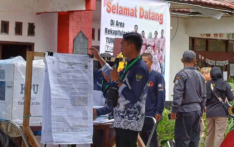 PPK Baamang Targetkan Rekapitulasi Hasil Pemungutan Suara Pemilu 2024 Selesai 10 Hari