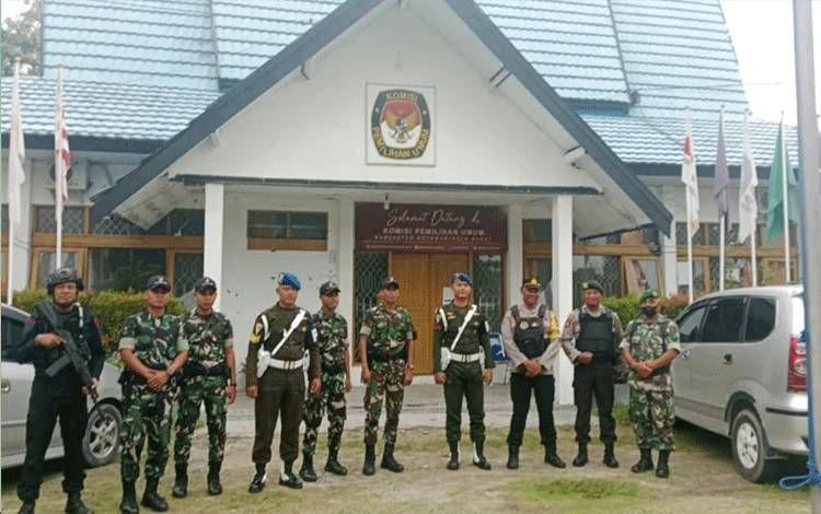 Pemungutan Suara Pemilu Usai, Aparat TNI/Polri Tetap Rutin Gelar Patroli Gabungan
