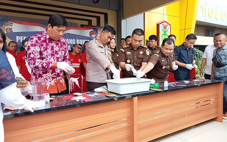 Polres Kotim Ungkap 478 Kasus Peredaran Gelap Narkoba