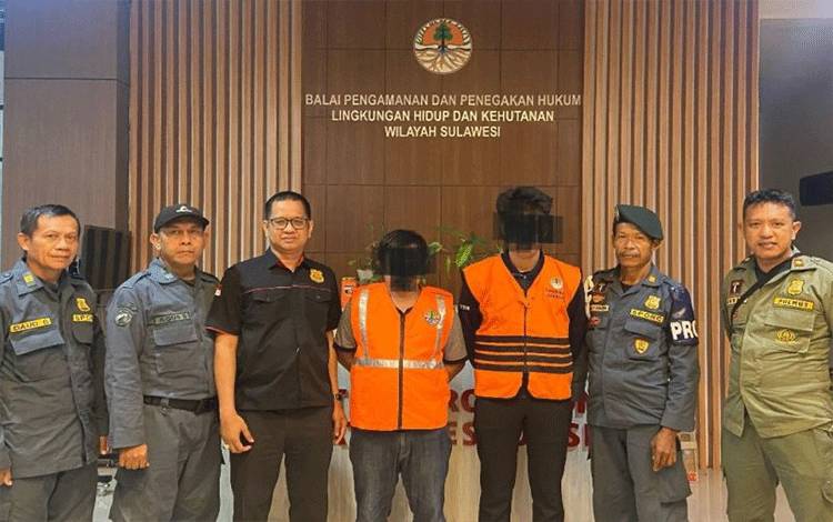 Gakkum KLHK Bekuk Pelaku Perdagangan Satwa Dilindungi