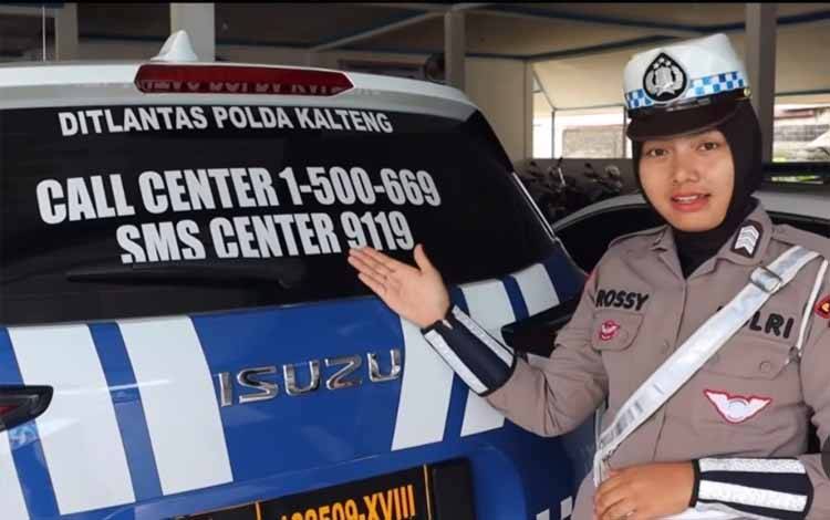 Tingkatkan Layanan Publik, Ditlantas Polda Kalteng Kenalkan Call Center Korlantas Polri