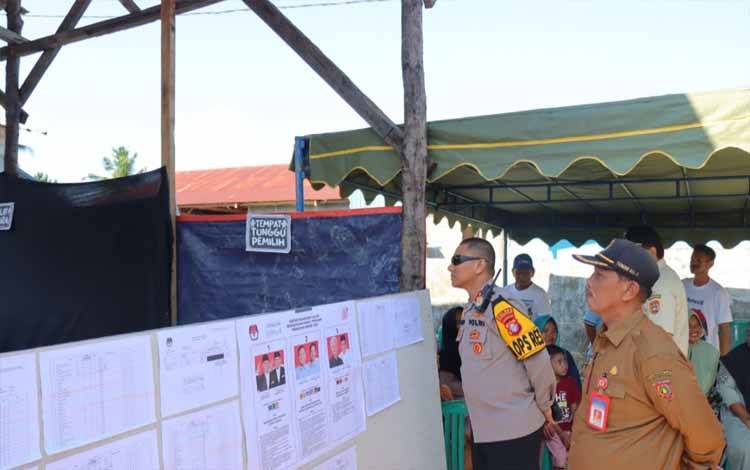 Tinjau PSU, Kapolres Kobar Apresiasi Partisipasi Masyarakat Jaga Kamtibmas
