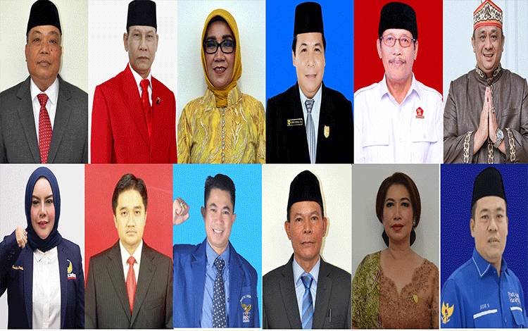 Hitung Cepat KPU Tunjukkan Sejumlah Nama Kuat di Dapil I Kalteng, Berikut Daftarnya..