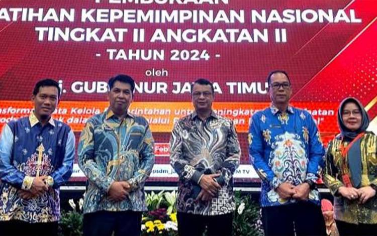 Pj Sekda Barit Utara Hadiri Pembukaan Pelatihan Kepemimpinan Nasional tingkat II