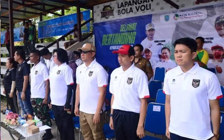 Turnamen Bola Voli Bupati Lamandau Cup III Bergulir