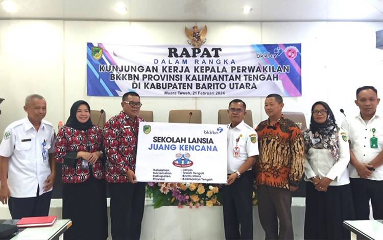 BKKBN Kalteng Luncurkan Sekolah Lansia Bina Keluarga Lansia Juang Kencana di Barito Utara