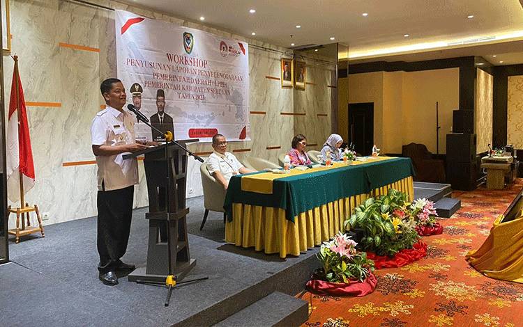 Pemkab Seruyan Gelar Workshop LPPD Tahun 2023
