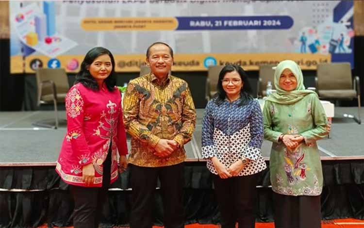 Inspektur Inspektorat Kalteng Ikuti Rakor Bersama Kemendagri