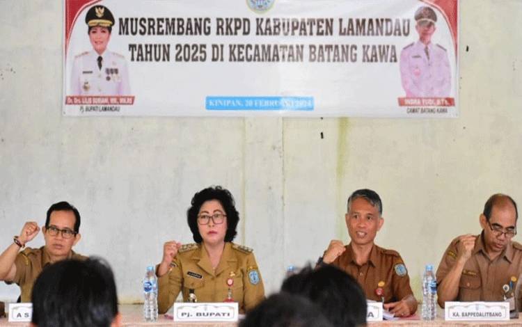 Kecamatan Batang Kawa Gelar Musrenbang RKPD