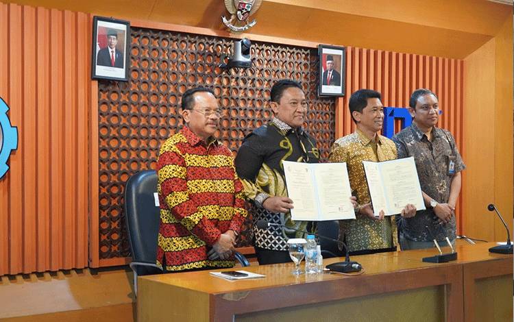 Pemprov Gandeng Institut Teknologi Sepuluh Nopember Demi Kembangkan Potensi Kalteng