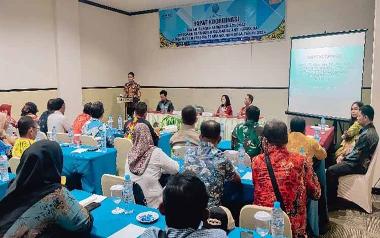 Kesbangpol Kalteng Dorong Pembentukan Regulasi P4GN Wujudkan Desa Bersih Narkoba