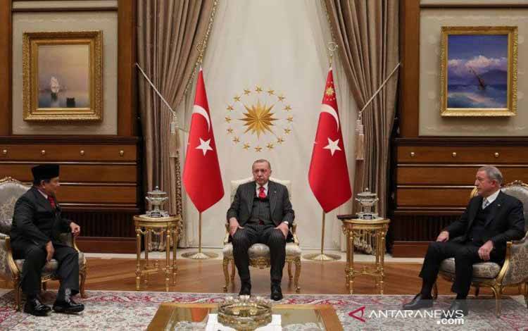Presiden Turki Ucapkan Selamat kepada Prabowo atas Perolehan Suara