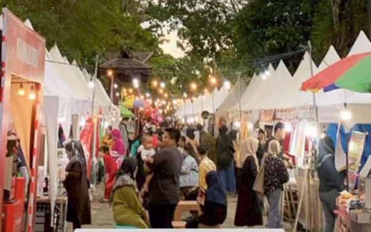 Gebyar Bazar UMKM di Taman Kota Sampit Upaya Tingkatkan Ekonomi Kreatif