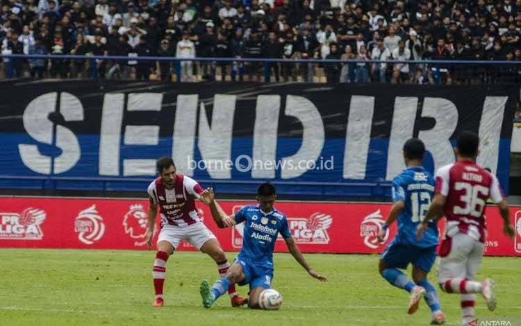 Persib Gagal Pertahankan Keunggulan dan Ditahan Imbang Barito Putera