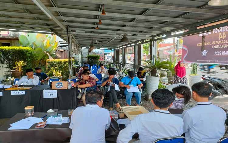 Pemungutan Suara Ulang di Palangka Raya Antusiasme Tinggi di TPS 44