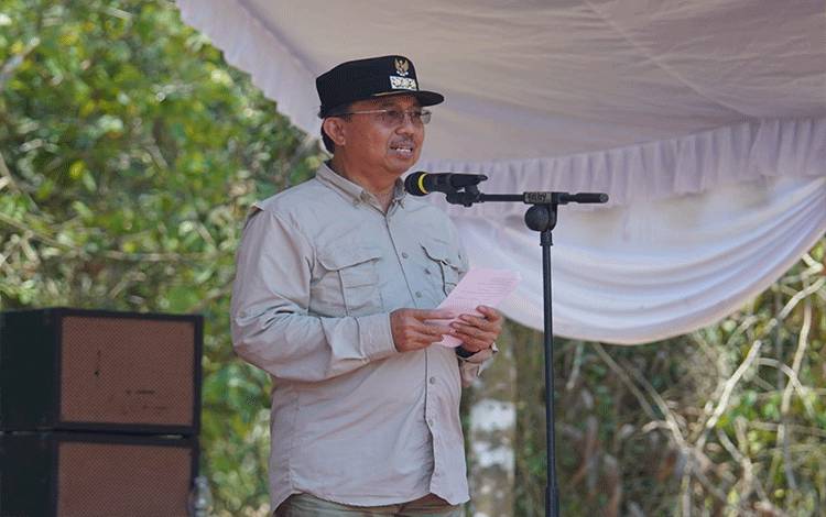 Pj Bupati Sukamara, Kaspinor. (FOTO: NORHASANAH)