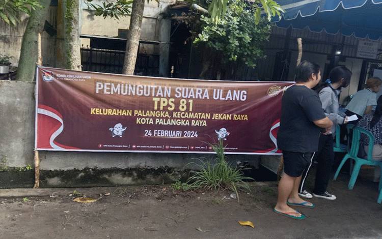 Ini 3 Penyebab 6 TPS Gelar PSU Serentak di Palangka Raya