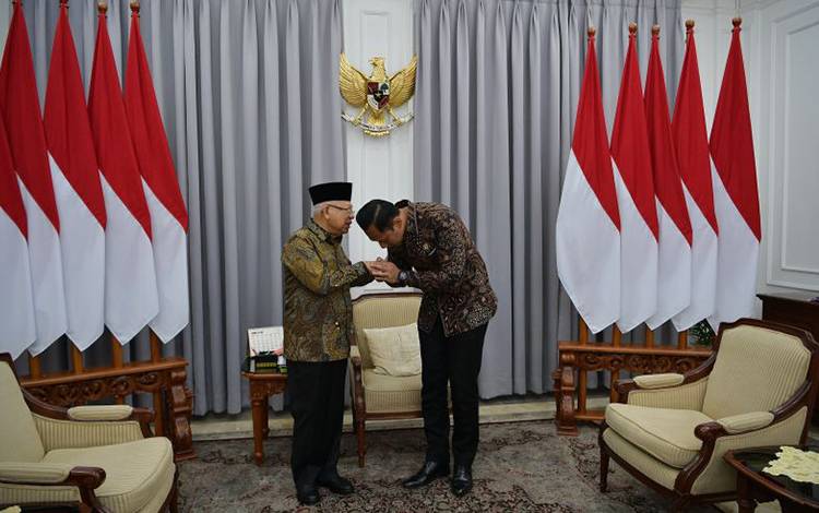 Wapres Berpesan agar AHY Lanjutkan Program yang Utamakan Rakyat Kecil