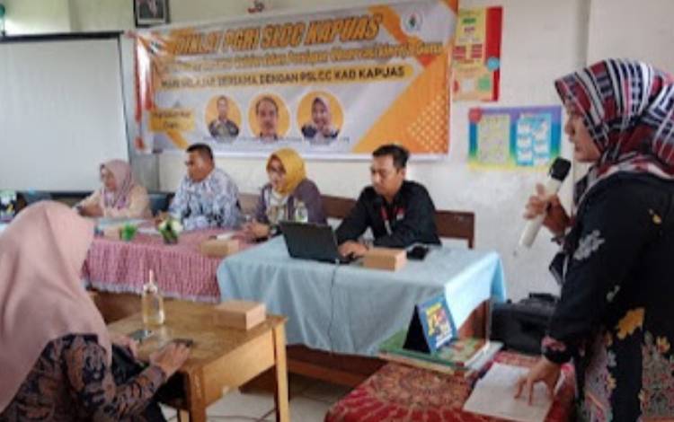 PGRI SLCC Kapuas Adakan Workshop Persiapan Observasi Kinerja Guru