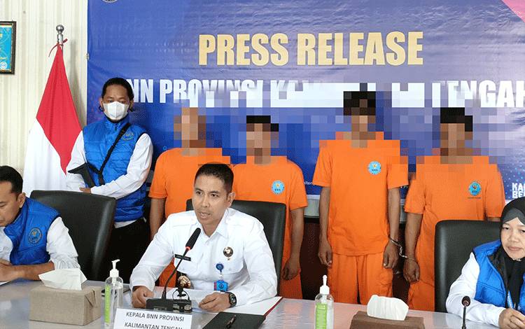 Dua Bandar Sabu Asal Sampit yang Ditangkap BNNP Kalteng Mengaku Hanya Kurir