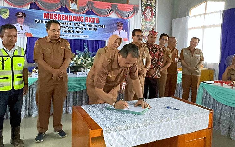 Dua Kecamatan di Barito Utara Laksanakan Musrenbang
