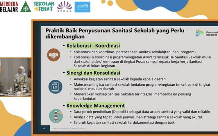 Bappenas: Praktik Penyusunan Sanitasi Sekolah Perlu Dikembangkan