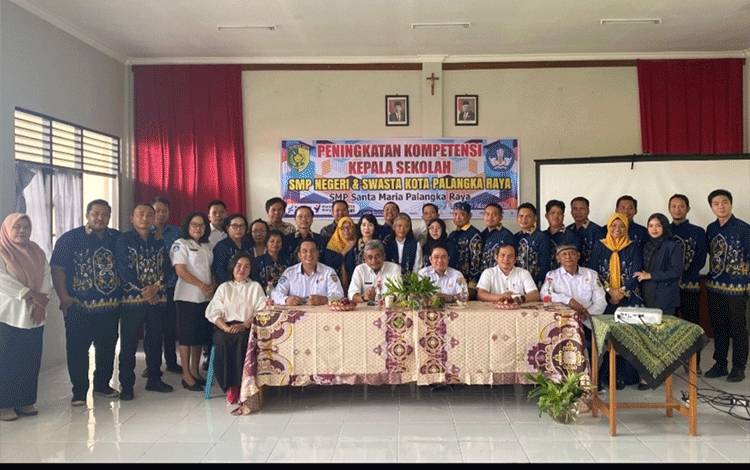Disdik Palangka Raya Gelar Kegiatan Peningkatan Kompetensi Kepala Sekolah