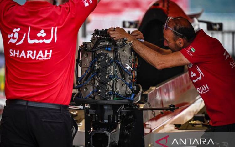 Sembilan Tim F1 Powerboat Danau Toba 2024 Mulai Sibuk Utak-atik Mesin