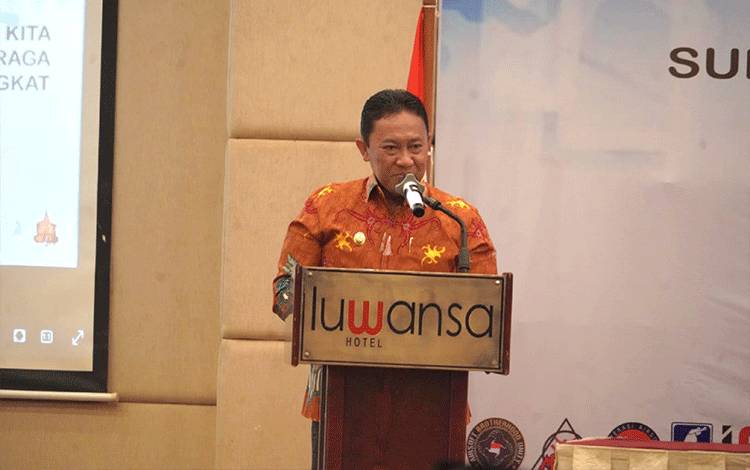 Wagub Kalteng Harap KORMI Kembangkan Olahraga Masyarakat Kalteng ?