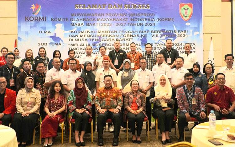 Ini 5 Pesan Wagub untuk Pengurus Terpilih KORMI Kalteng