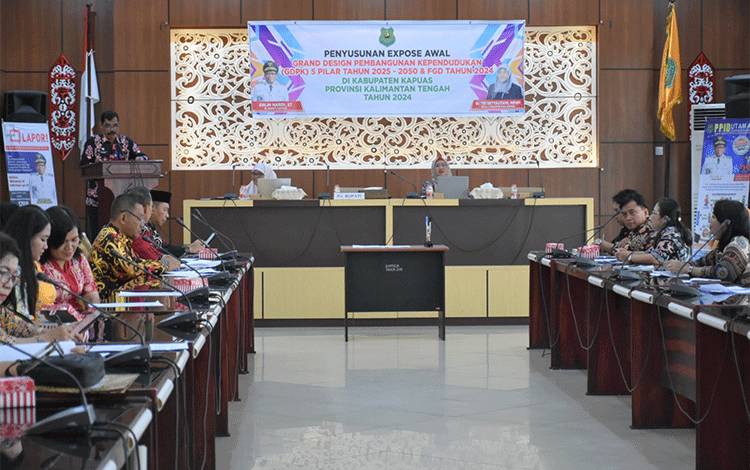 Dinas P3APPKB Kapuas Gelar Ekspos Awal GDPK 2025 - 2050