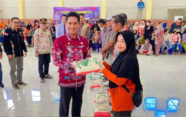 Camat Dusun Tengah Harap Jelang Ramadan Pasar Penyeimbang Diadakan Lagi