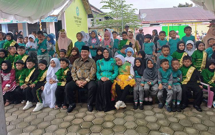 Bupati Kotim Resmikan Gedung Baru RA Melati Ketapang