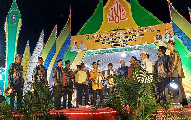 Buka MTQ Kecamatan MB Ketapang, ini Pesan Bupati Kotim