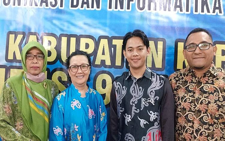 Promkes RSUD Kapuas bersama Tim RSPD usai edukasi tentang tanaman obat. (FOTO: IST)