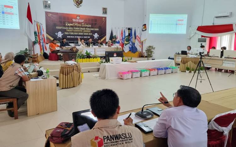 Ini Perolehan Suara Parpol Pada Pileg Kabupaten Lamandau Hasil Pleno KPU ?