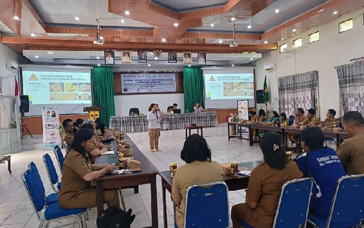 BBPOM Gelar Advokasi 3 Program Terpadu Prioritas Nasional di Gunung Mas