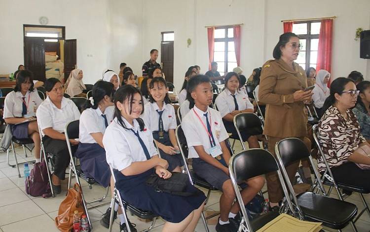 Dinas Perpustakaan Barito Timur Gelar Lomba Pidato untuk Pelajar SMP