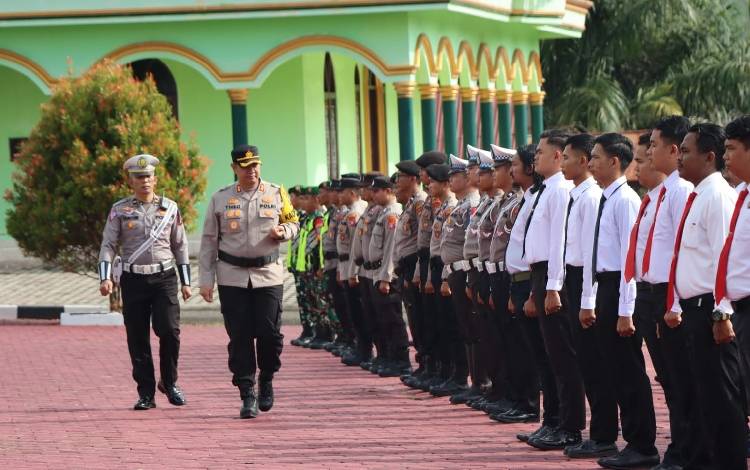 Puluhan Personil Polres Gunung Mas Diterjunkan pada Operasi Keselamatan Telabang 2024