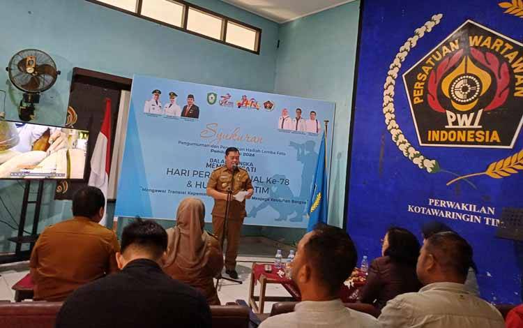 Peringati HPN ke 78, Bupati Kotim: Pers Harus Tetap Menjadi Pilar Demokrasi