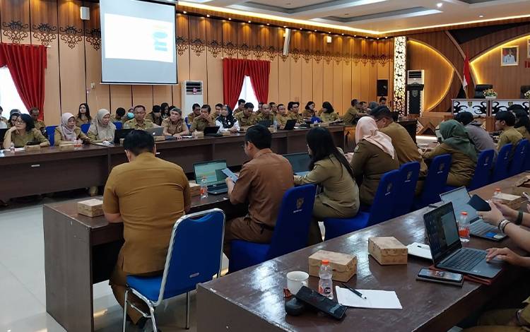 Inspektorat Kalteng Beri Pendampingan Penyusunan Risk Register